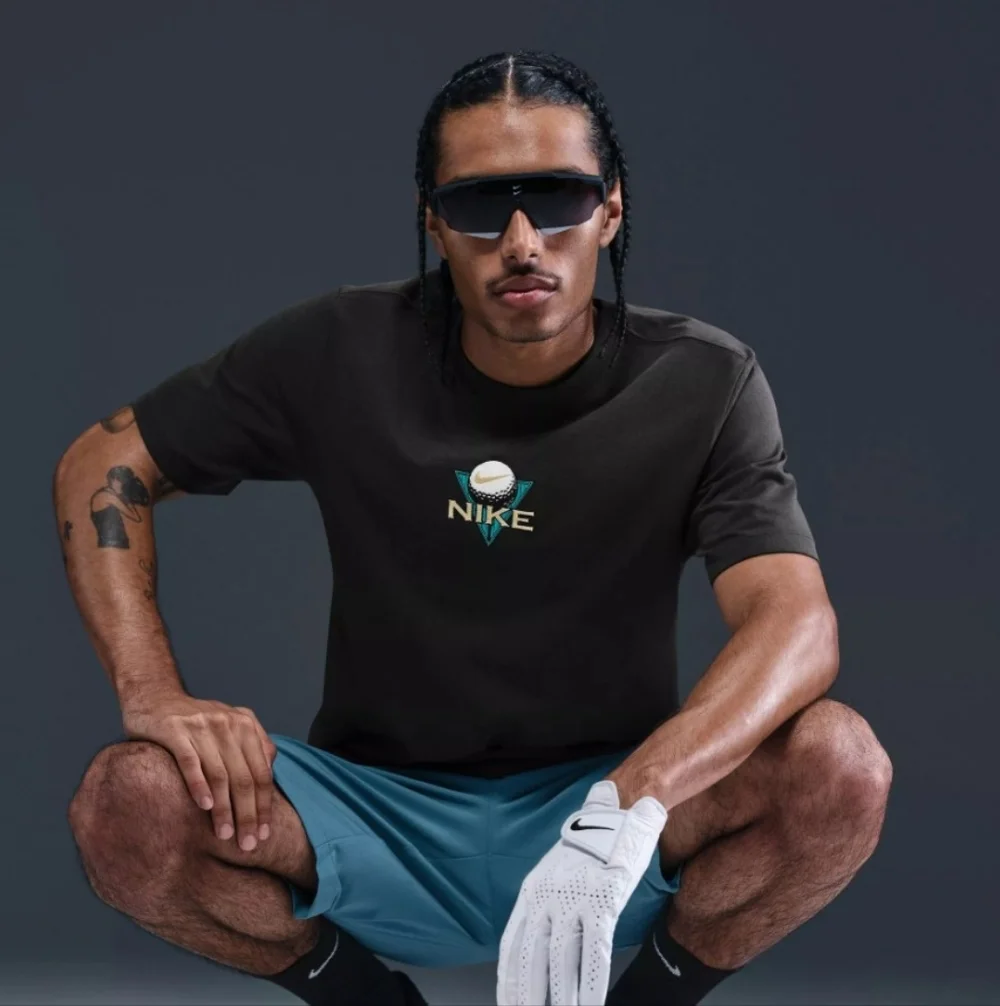 Nike Tee Embroidered Logo Golf T-Shirt